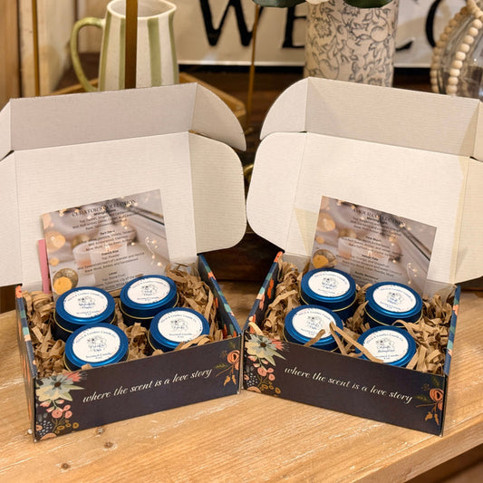 Velvet & Leather Candle Co. Sampler Box