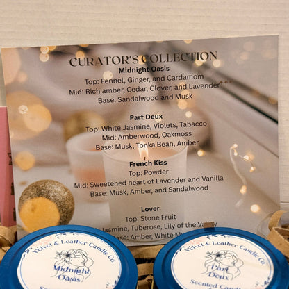 Velvet & Leather Candle Co. Sampler Box