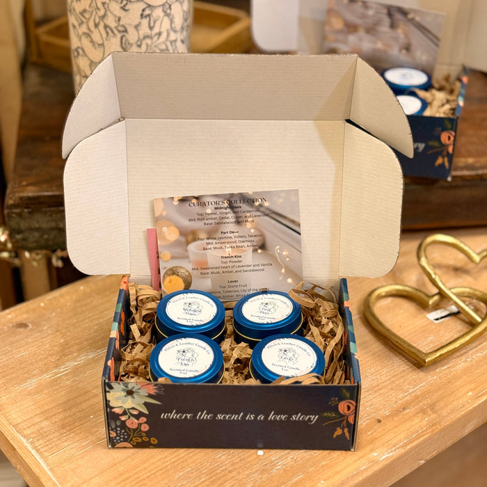 Velvet & Leather Candle Co. Sampler Box