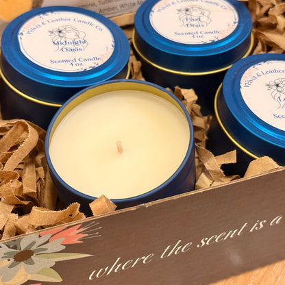 Velvet & Leather Candle Co. Sampler Box