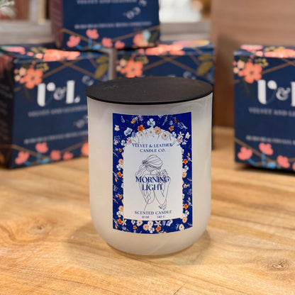 Velvet & Leather Candle Co. Scented Candle