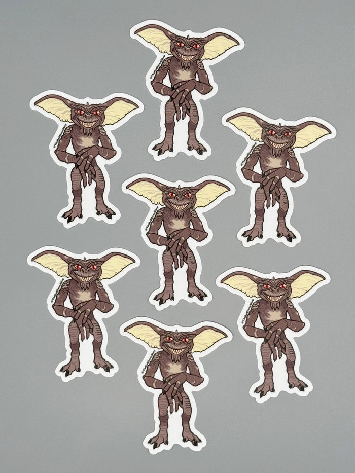 Vinyl Decal - Gremlins - Christmas Tree Gremlin