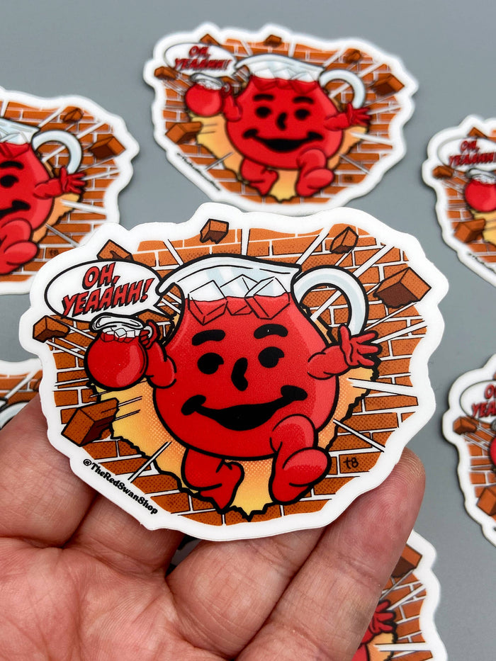 Vinyl Decal - Kool-Aid Man