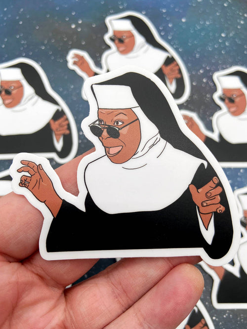 Vinyl Decal - Sister Act - Whoopi Goldberg