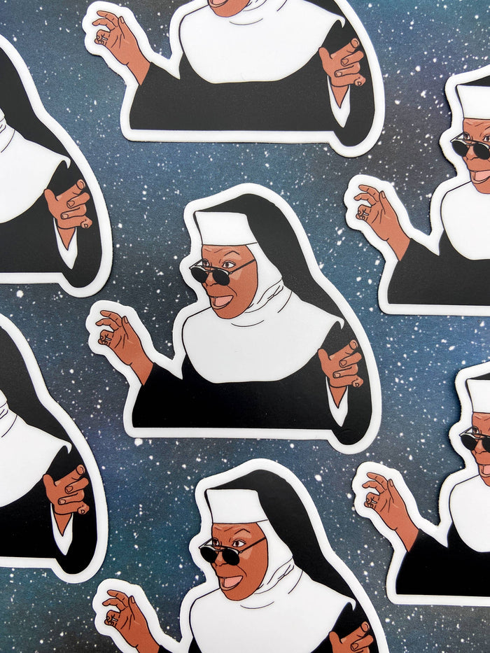 Vinyl Decal - Sister Act - Whoopi Goldberg