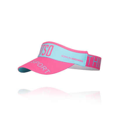 Visières - Light Blue & Fluo Pink