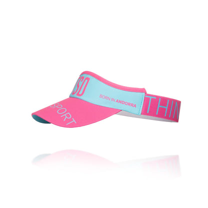 Visières - Light Blue & Fluo Pink