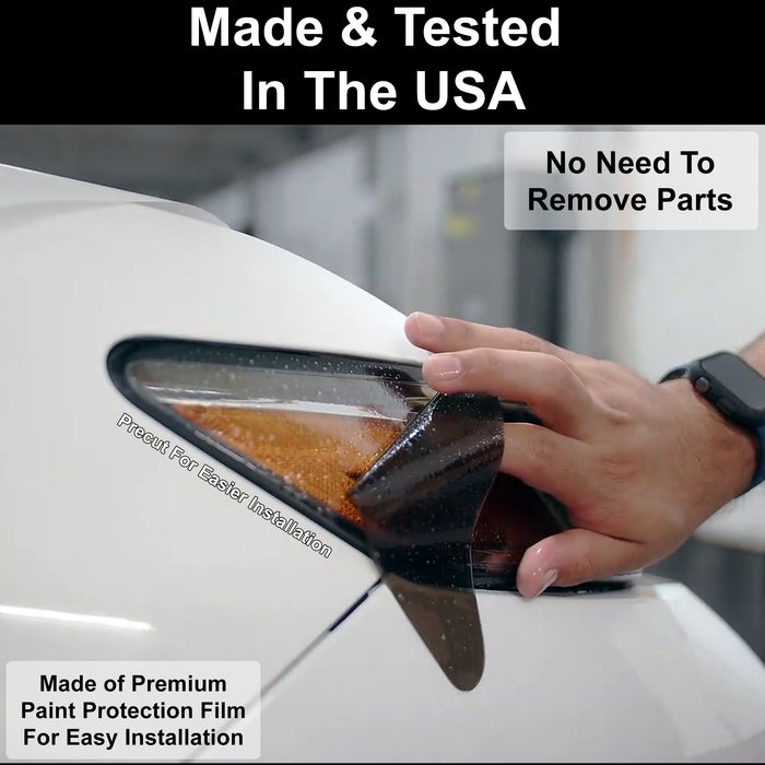 Full Headlight Taillight Precut Smoked PPF Tint Kit Film Overlay Fits Volkswagen ID.4 2021 - 2025 - Bogar Tech Designs