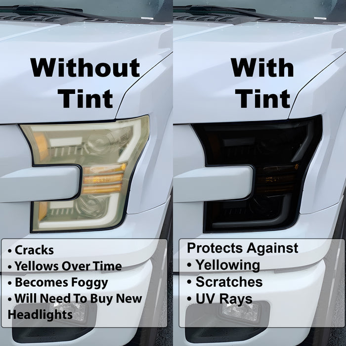 Full Headlight Taillight Precut Smoked PPF Tint Kit Film Overlay Fits Volkswagen ID.4 2021 - 2025 - Bogar Tech Designs