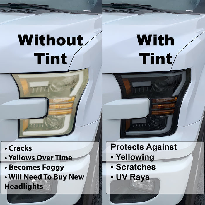 Full Headlight Taillight Precut Smoked PPF Tint Kit Film Overlay Fits Volkswagen ID.4 2021 - 2025 - Bogar Tech Designs