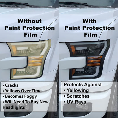 Full Headlight Taillight Precut Smoked PPF Tint Kit Film Overlay Fits Volkswagen ID.4 2021 - 2025 - Bogar Tech Designs