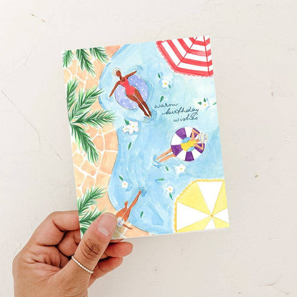 Warm Birthday Wishes card