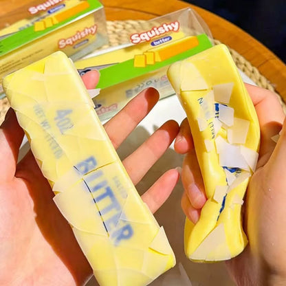 Wax Cracking Butter Squish Toy