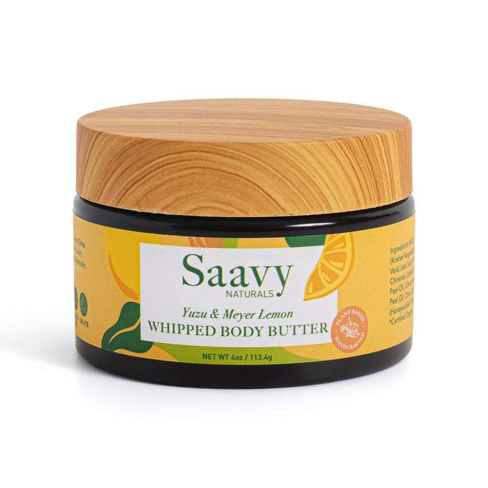 Yuzu and Meyer Lemon Whipped Body Butter 4oz