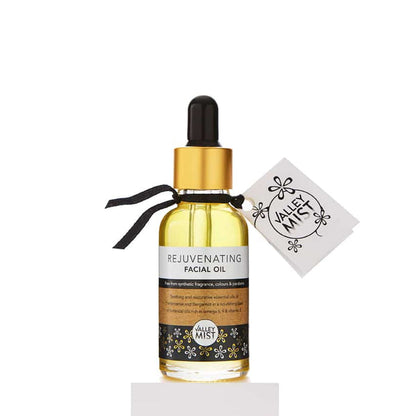 Rejuvenating frankincense facial oil with pipette