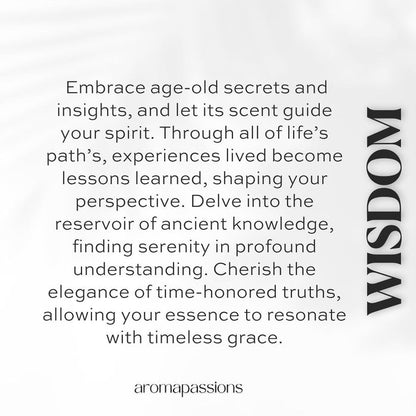 WISDOM | Inspired by DPTYQUE PHILOSYKOS | Philosykos Dupe Pheromone Perfume - aromapassions