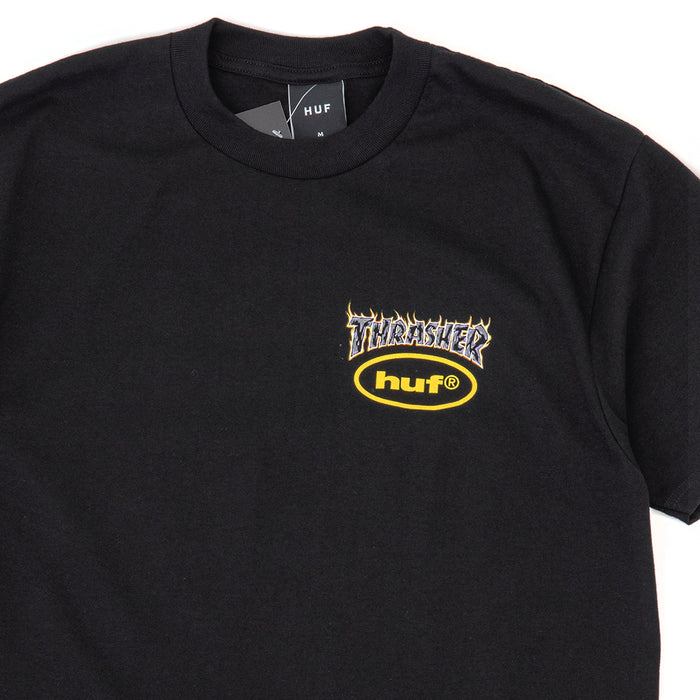 x Thrasher Meltdown S/S T-Shirt (Black)