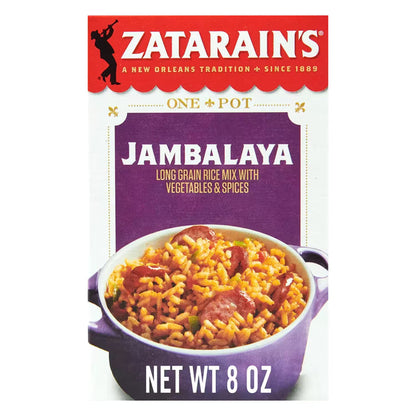 Zatarain’s Jambalaya Rice Mix – 8 oz – 12 Pack