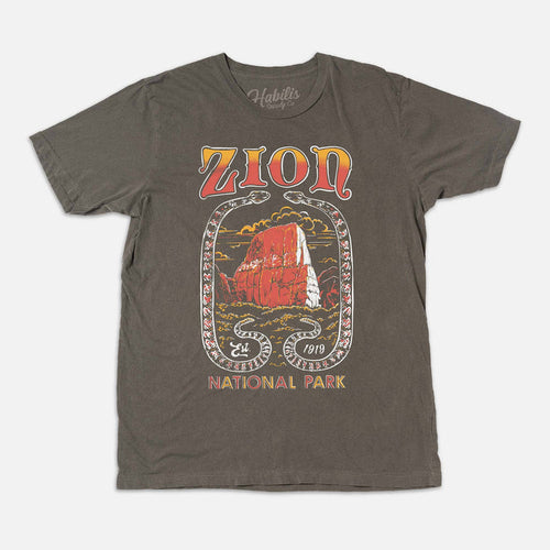 Zion National Park Unisex T-shirt - USA Made| 100% Cotton